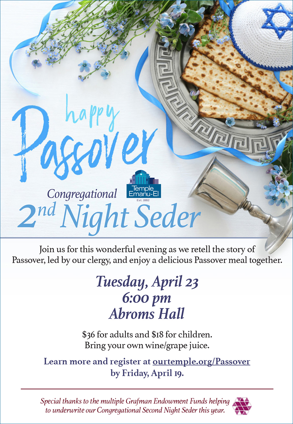 Passover – Temple Emanu-El