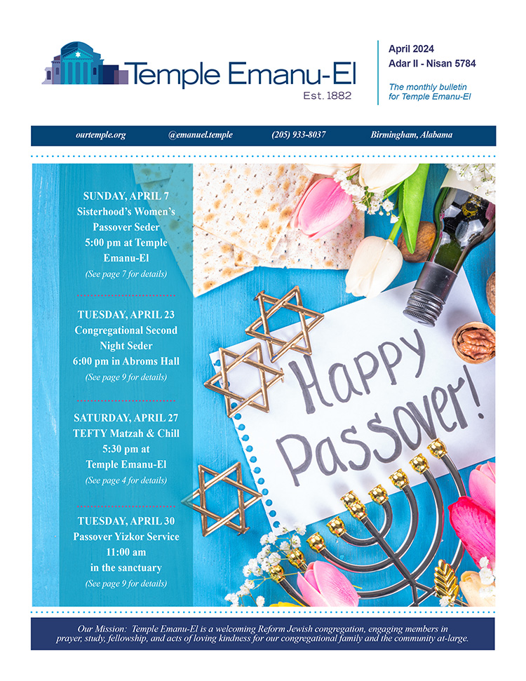 Calendar – Temple Emanu-El